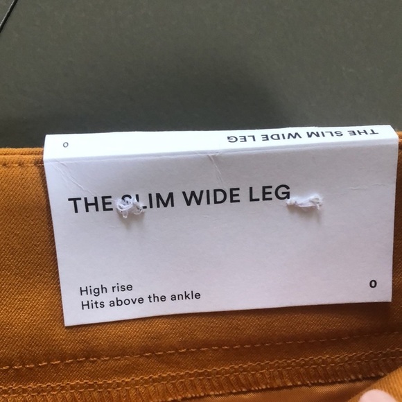 Ann Taylor Slim Wide Leg High Rise Pants - Picture 5 of 12